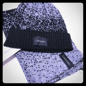Calvin Klein- Scarf & Hat Set
